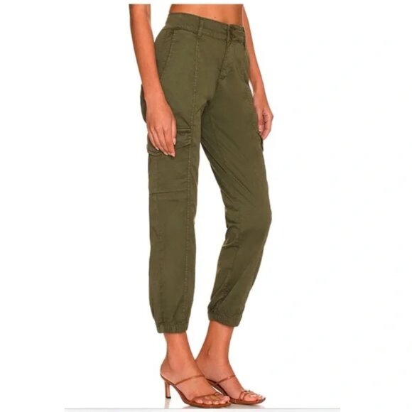 Sanctuary Rebel Cargo Pants | Olive Green | Size 28 - Picture 2 of 3